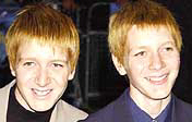 James and Oliver Phelps (Fred and George Weasley)